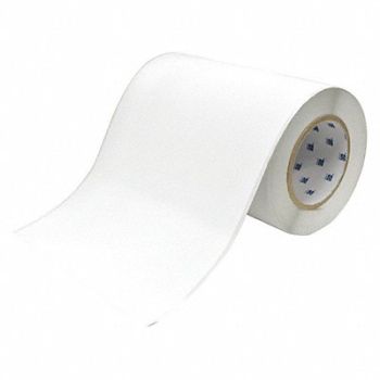 BRADY Printer Label Roll Vinyl 8 W, 52YC17