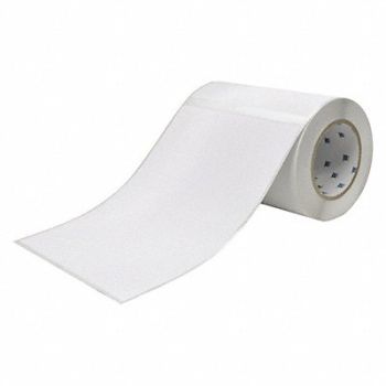 BRADY Printer Labels Vinyl 10 W, 52YC25