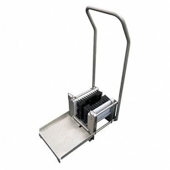 BEST SANITIZERS INC. Wet Boot Scrubber SS 400 lb 110VAC, 52YF13