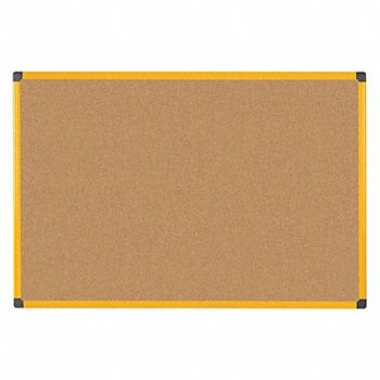 MASTERVISION Bulletin Board 35-13/32 Wx23-39/64 H, 52YG39