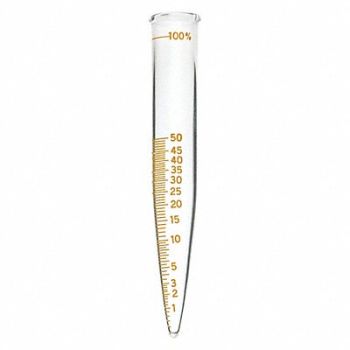 LK INDUSTRIES Centrifuge Tube Clear 12.5mL Cap. PK12, 52YH69