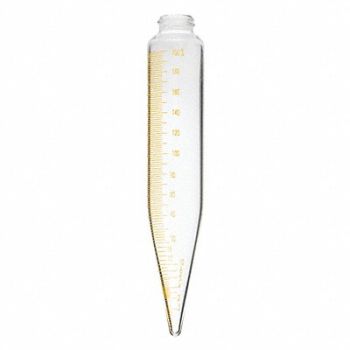 LK INDUSTRIES Centrifuge Tube 100mL Cap. 8 L PK6, 52YJ42