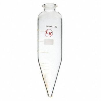 LK INDUSTRIES Centrifuge Tube 100mL Cap. 6 L PK6, 52YJ57