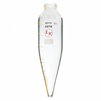 LK INDUSTRIES Centrifuge Tube 100mL Cap. 6 L PK6, 52YJ78