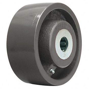 GRAINGER APPROVED Iron Tread Wheel 6 3500 lb., 52YU24