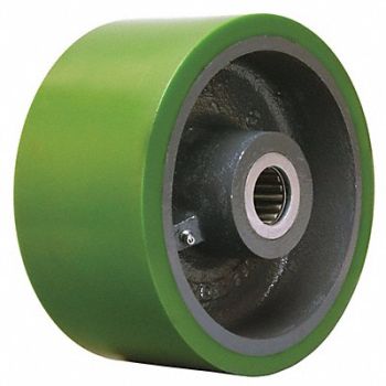 GRAINGER APPROVED PUR Tread on Iron Core Wheel 8, 52YU26