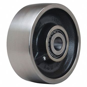 GRAINGER APPROVED Steel Tread Wheel 8 1400 lb., 52YU33