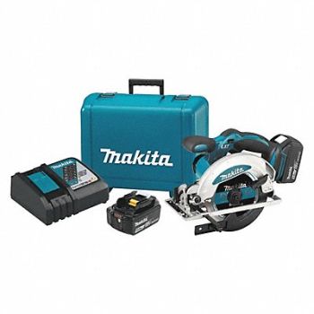 MAKITA Cordless Circ Saw 6-1/2 in Blade Dia, 52YW95