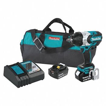 MAKITA Impact Wrench Cordless Full-Size 18VDC, 52YW97