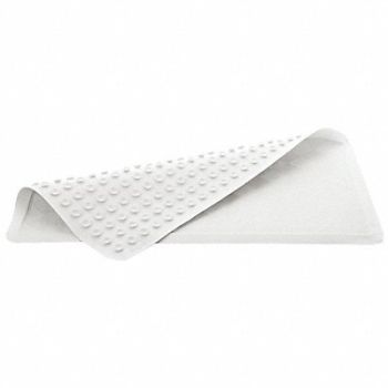 RUBBERMAID COMMERCIAL PRODUCTS Bath Mat 36 L 18 W White PK12, 52YX18
