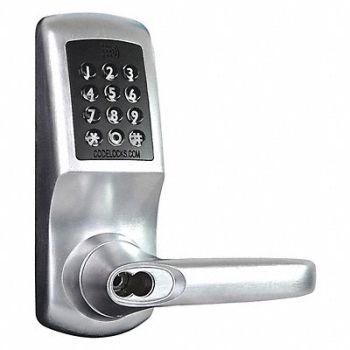 CODELOCKS Keyless Lock Brushed Steel Grade 2, 52YZ62