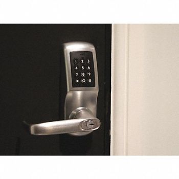 CODELOCKS Keyless Lock Brushed Steel Grade 2, 52YZ65