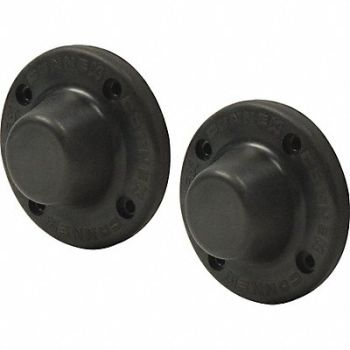 MAG-MATE Magnetic Door Holder EPDM Rubber Black, 52YZ73