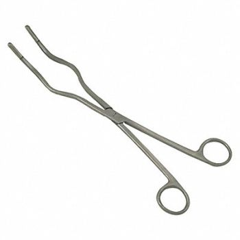 SCIENTIFIC LABWARES Crucible Tongs SS 9-1/2 L Platinum Tips, 52ZK11