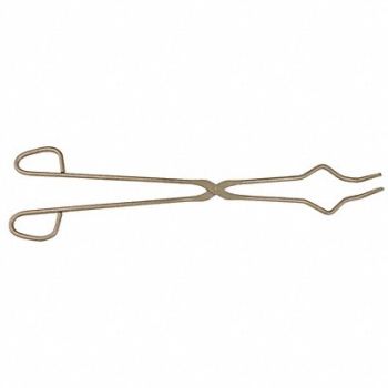 SCIENTIFIC LABWARES Jumbo Crucible Tongs SS 24 L, 52ZK14