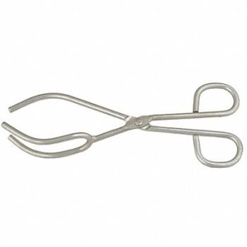 SCIENTIFIC LABWARES Three-Prong Tongs SS 9-1/2 L, 52ZK18