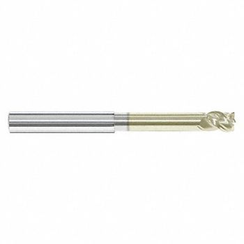 GRAINGER APPROVED Cor Rad End Mill 1/4 Carb 0.0900 rad, 52ZN40