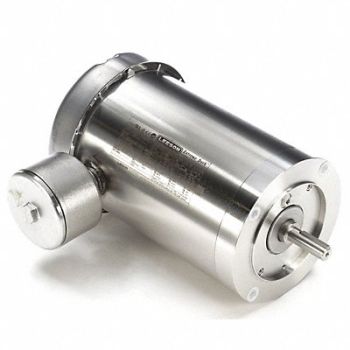 LEESON Motor 2 HP 1745 56C 208-230/460V, 52ZW30