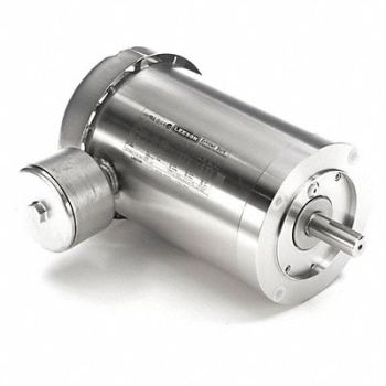 LEESON Washdown Motor 2 HP 1745 143TC 230/460V, 52ZW29