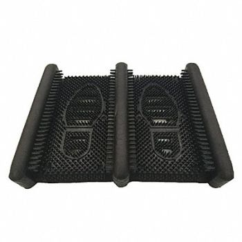 NOTRAX Boot Brush 15 L x 12 W x 2 H, 52ZX91