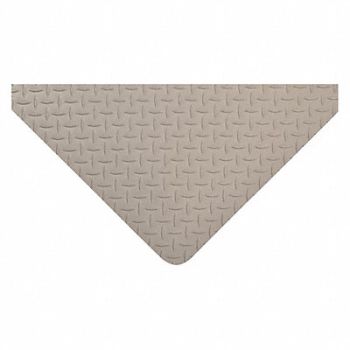 CONDOR Antifatigue Mat Gray 3ft. x 75ft., 36VL19