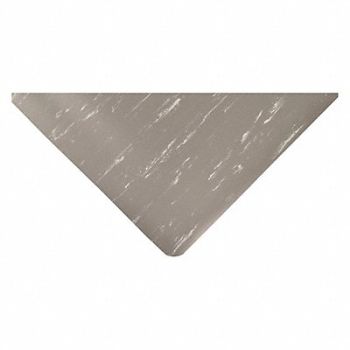NOTRAX Antifatigue Mat Gray/White 4ftx75ft, 36VK54