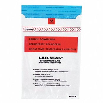 LK PACKAGING Transfer Bag 1.8 mil Thick LDPE PK500, 53AX99