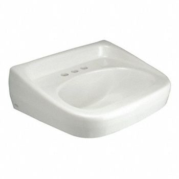 Zurn Lav Sink Oval 20inx18inx5-3/4in, 53AZ20