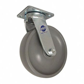 RWM Kingpinless Plate Caster Swivel 1500 lb., 53CF24