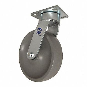 RWM Kingpinless Plate Caster Swivel 1050 lb., 53CF42