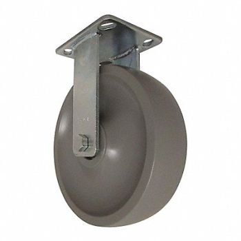 RWM Kingpinless Plate Caster Rigid 1800 lb., 29XV97