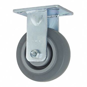 RWM Kingpinless Plate Caster Rigid 350 lb., 53CF69
