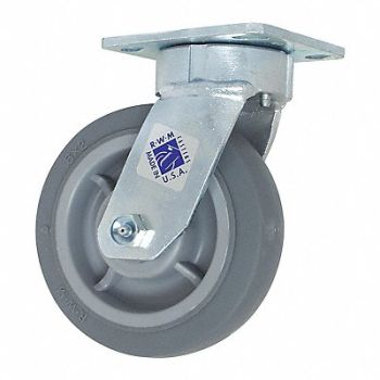 RWM Kingpinless Plate Caster Swivel 525 lb., 53CF74