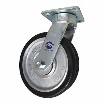 RWM Kingpinless Plate Caster Swivel 2000 lb., 53CF93