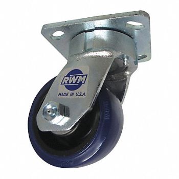 RWM Kingpinless Plate Caster Swivel 600 lb., 53CG60