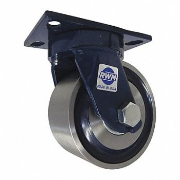 RWM Kingpinless Plate Caster Swivel 6000 lb., 53CG76