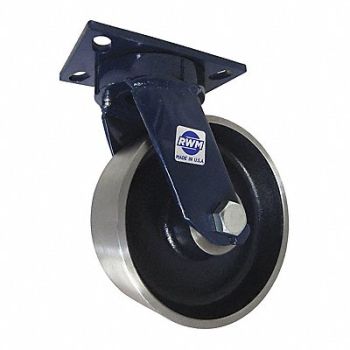 RWM Kingpinless Plate Caster Swivel 5500 lb., 53CG83