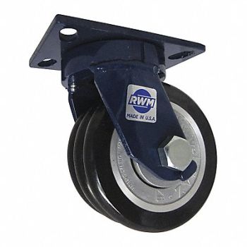 RWM Kingpinless Plate Caster Swivel 3200 lb., 53CG98