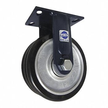 RWM Kingpinless Plate Caster Rigid 3850 lb., 53CG99