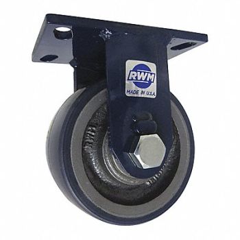 RWM Kingpinless Plate Caster Rigid 2000 lb., 53CH07