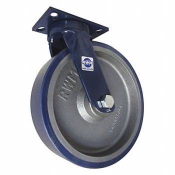 RWM Kingpinless Plate Caster Swivel 3400 lb., 53CH20