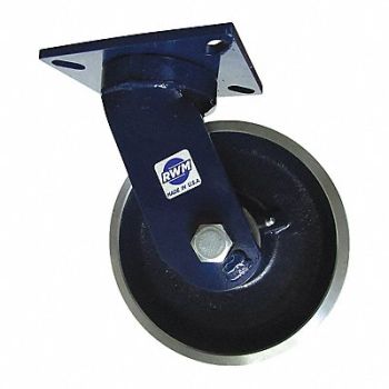 RWM Kingpinless Plate Caster Swivel 6000 lb., 53CH27