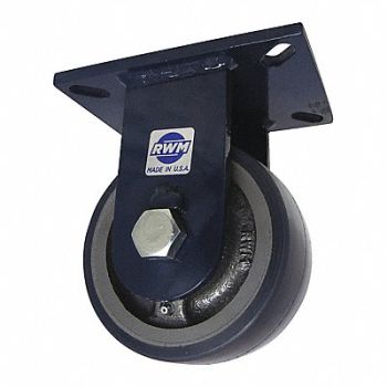 RWM Kingpinless Plate Caster Rigid 2000 lb., 53CH38