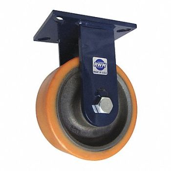 RWM Kingpinless Plate Caster Rigid 4000 lb., 53CH40