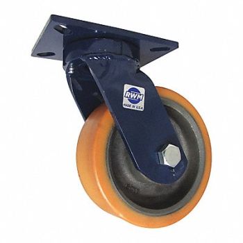 RWM Kingpinless Plate Caster Swivel 4000 lb., 53CH43