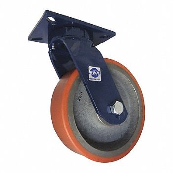 RWM Kingpinless Plate Caster Swivel 5000 lb., 53CH54