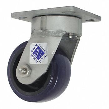 RWM Kingpinless Plate Caster Swivel 900 lb., 53CH63