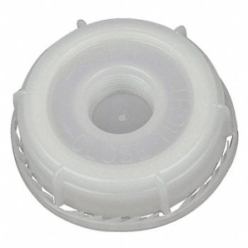 GRAINGER APPROVED Plastic Pail Lid Natural HDPE PK10, 53CJ85