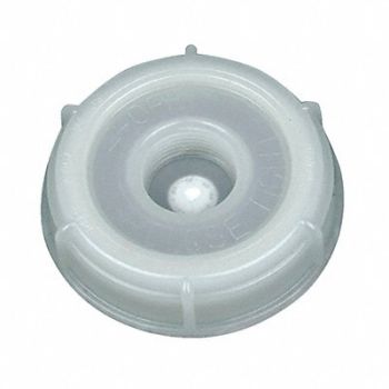 GRAINGER APPROVED Plastic Pail Lid Natural HDPE PK10, 53CJ86