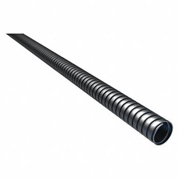 GRAINGER APPROVED Flex Metal Conduit Steel Trd Sz 3/8 in, 53CK03